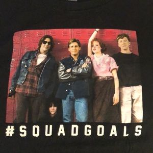 Torrid Black The Breakfast Club Tee Sz 0